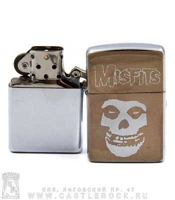 зажигалка с гравировкой misfits