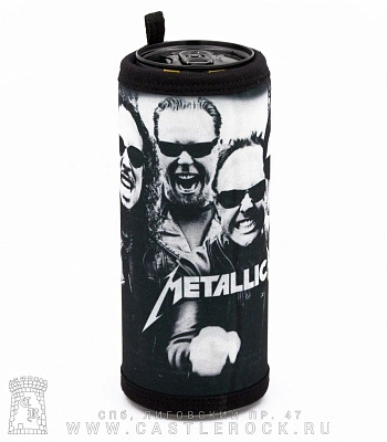 чехол на банку metallica (группа)