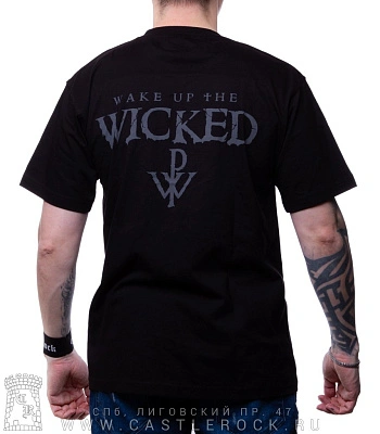 футболка powerwolf "wake up the wicked"