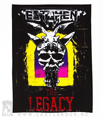 нашивка на спину testament "the legacy"