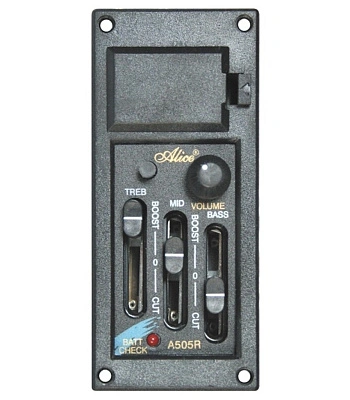 эквалайзер со звукоснимателем (3-полосный) eq-a505r