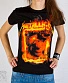 женская футболка metallica "jump in the fire"