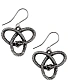 серьги alchemy gothic (алхимия готик) e460 eve's triquetra
