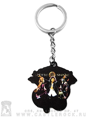 брелок металлический whitesnake