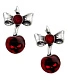 серьги alchemy gothic (алхимия готик) ulfe20 black cherry