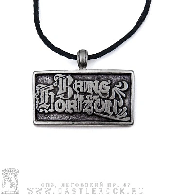 подвеска bring me the horizon (прямоугольная)