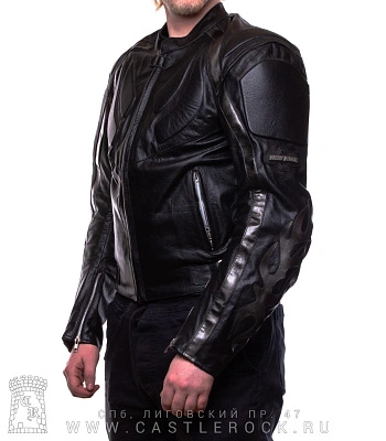 мото-куртка new rock w.jack2010-s2 с защитой (пламя серое)