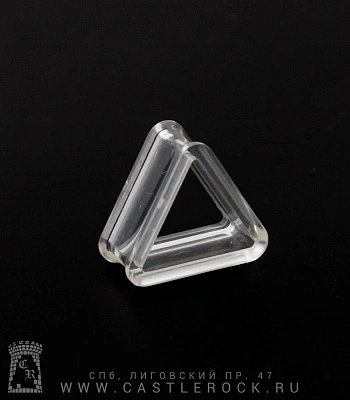 Тоннель Акрил Треугольник (прозрачный) 20 мм