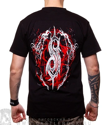 футболка slipknot "des moines. iowa 1995" (принт яркий)