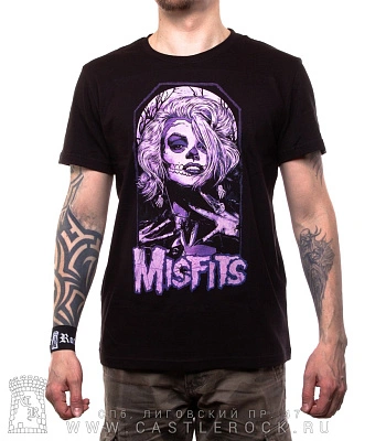 футболка misfits (мерилин монро)