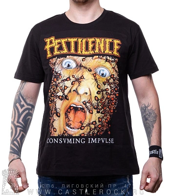 футболка pestilence "consuming impulse"