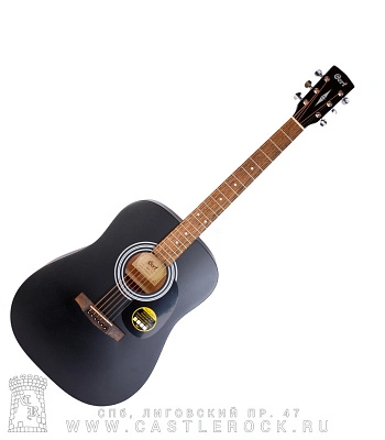 гитара акустическая cort ad810-bks (черная)