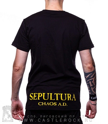 футболка sepultura "chaos a.d."