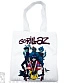 сумка шоппер gorillaz (белая)