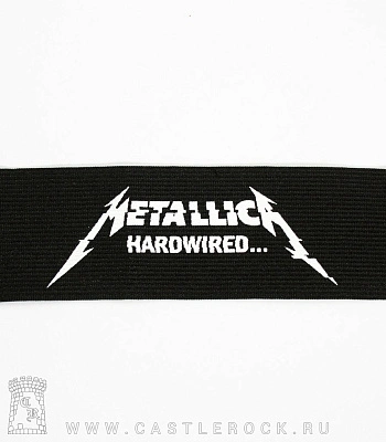 напульсник на резинке metallica "hardwired..."