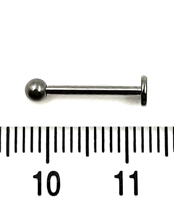 Лабрет Титан с Шариком 1,2 х 12 х 3