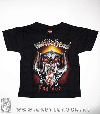 футболка детская motorhead "england"