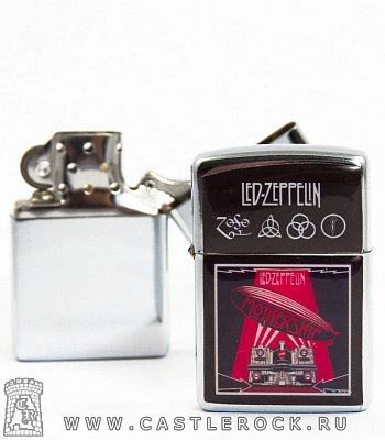 зажигалка цветная led zeppelin "mothership"