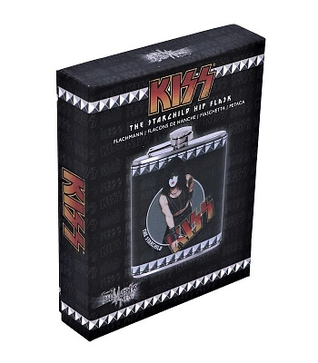 фляга стальная фирменная kiss paul stanley "the starchild" 7 oz