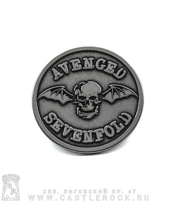 значок цанга рельефный avenged sevenfold (лого)