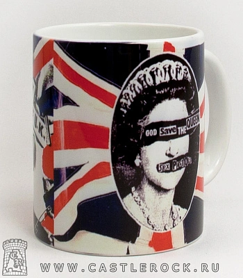 кружка sex pistols "anarchy in the u.k. god save the queen"