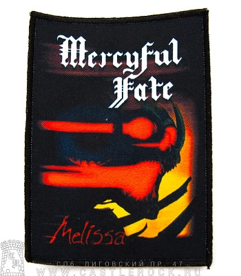 нашивка mercyful fate "melissa"