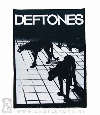 нашивка на спину deftones (пантеры)