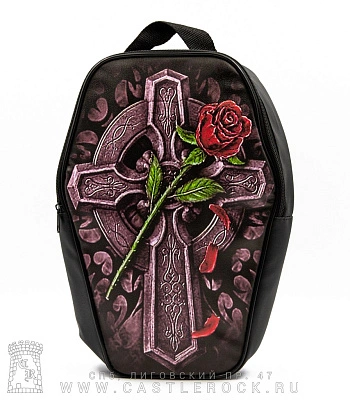 рюкзак гроб крест кельтский и роза