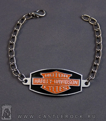 браслет на цепочке harley-davidson