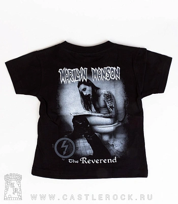 футболка детская marilyn manson "the reverend"