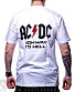 футболка ac/dc "highway to hell" (белая)