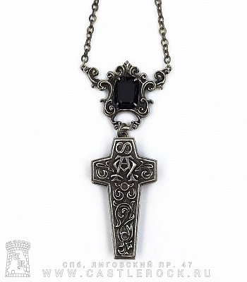 подвес alchemy gothic (алхимия готик) p553 infinity cross casket