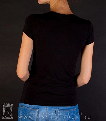 женская футболка korpiklaani (солнце в листьях)