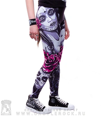 легинсы (лосины) santa muerte