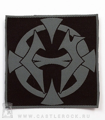 нашивка crematory (лого серое)