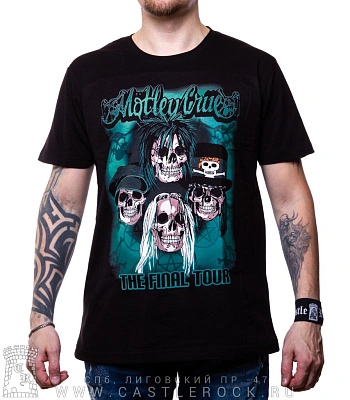 футболка motley crue "the final tour"