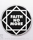 нашивка faith no more (лого белое)