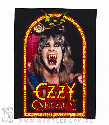 нашивка на спину ozzy osbourne "speak of the devil"