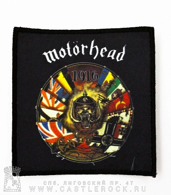 нашивка motorhead "1916"