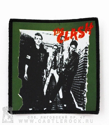 нашивка clash (группа)