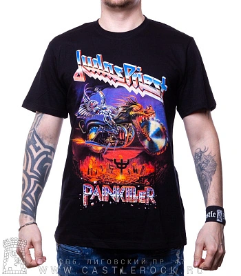 футболка judas priest "painkiller" (принт малый)