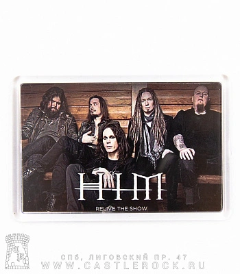 магнит прямоугольный him (группа)