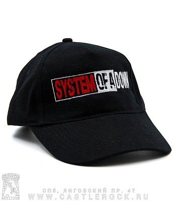 бейсболка system of a down (king size, вышивка)