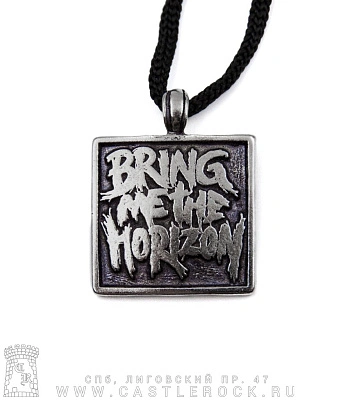 подвеска bring me the horizon (квадратная)