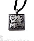 подвеска bring me the horizon (квадратная)