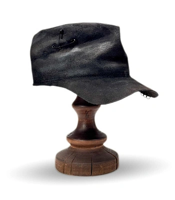 кепка фетровая немка саби (черная)