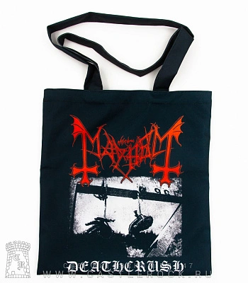 сумка шоппер mayhem "deathcrush"