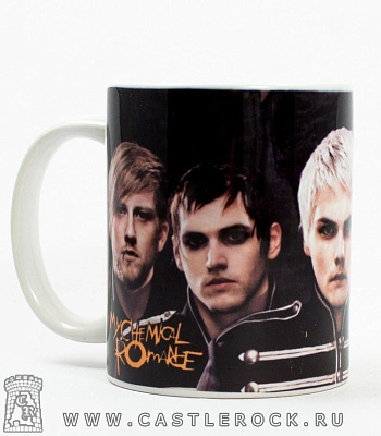 кружка my chemical romance "welcome to the black parade"