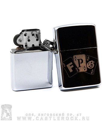 зажигалка с гравировкой f.p.g.
