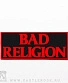 нашивка bad religion (надпись красная)
